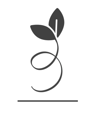 icone plante avec des feuilles naissantes.